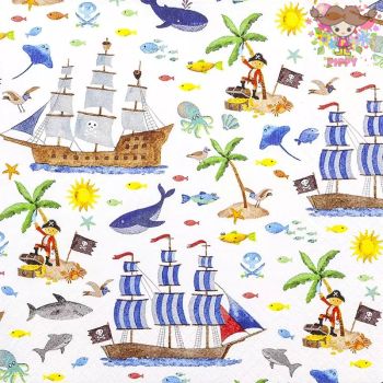 HOME FASHION ペーパーナプキン☆Pirates