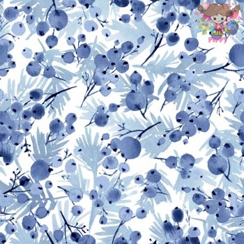 ڥƥ륵Paper+Design ڡѡʥץ Blue Twigs1/Х(W24cmL24cm)֥롼٥...