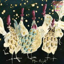 PPD ペーパーナプキン☆Hen Nigh☆(1枚/バラ売り)にわとり 夜 ダンス パーティー 素敵 デコパージュ