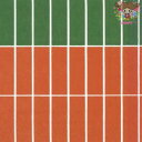 marimekko マリメッコペーパーナプキン ☆TIILISKIVI RAITA orange☆(1枚/バラ売り)格子 パターン 四角 オレンジ グリーン デ...