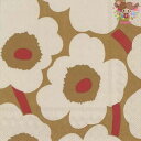 marimekko マリメッコペーパーナプキン ☆UNIKKO dark cream red☆(1枚/バラ売り)ウニッコ ダーククリーム レッド 赤花柄 デコパ...