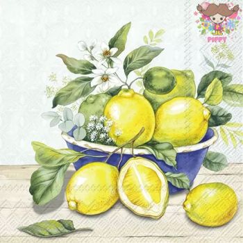 IHR ペーパーナプキン☆LEMON IN BOWL min