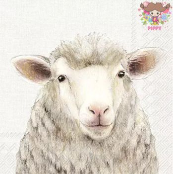IHR ペーパーナプキン☆FARM SHEEP cream