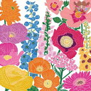 PPD ペーパーナプキン☆Flower Flash☆(1枚/バラ売り)アスター ポピー バラ 薔薇 ばら 花柄 素敵 デコパージュ