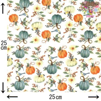 ����ŷ�����ѡ�SALE 20��OFF&�����ݥ󢡡�25cm��������IHR �ڡ��ѡ��ʥץ����PUMPKIN FLORAL����20�������(W25cm��L25cm)���ܥ��� ���ܤǤ� Ļ �� �� �ϥ������� ��� ưʪ �ǥ��ѡ����� �İ��� ��ޯ�� ��Ũ �ڤ䤫