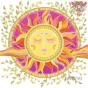 PPD ペーパーナプキン☆Sunshine forever☆(1枚/バラ売り)太陽 アート 植物 顔 絵画 素敵 デコパージュ