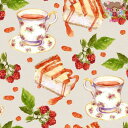Paper+Design ペーパーナプキン ☆Tea & Cake☆(20枚入り)紅茶 ケーキ チーズケーキ タルト ラズベリー 木苺 フルーツ 果物 可愛い ...