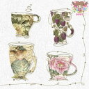 Daisy ペーパーナプキン☆Tea Cups with a Teapot☆(1枚・バラ売り) ティーカップ 茶器 紅茶 陶磁器 素敵 エレガント 可愛い デコ...