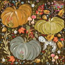 PPD ペーパーナプキン☆Pumpkin Aurelia☆(20枚入り)かぼちゃ きのこ 木の実 落ち葉 蝶々 花柄 ハロウィン 秋柄 素敵 可愛い お洒落 デ...