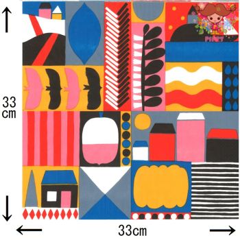 【希少・廃番品】 marimekko マリメッコ☆Aino-Maijia Metsola☆（1枚/バラ売り）在庫限り レア 限定品 バラ売りのみペーパーナプキン40枚までメール便可