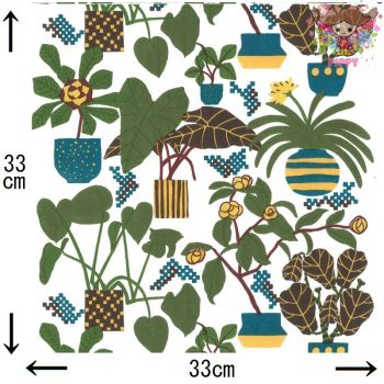 【希少・廃番品】 marimekko マリメッコ☆Eria Hirvi☆（1枚/バラ売り）在庫限り レ...