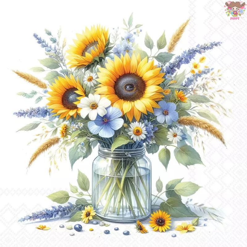 Ambiente �ڡ��ѡ��ʥץ����Sunflowers in jar����20������� �Ҥޤ�� ������ �ҥޥ�� �֡��� ��« ���� �������襤�� ��Ũ ��ޯ...