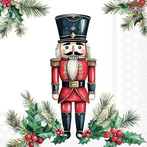 商品詳細 商品名 オランダのAmbiente Europe BV社のペーパーナプキン 柄名 Wooden Nutcracker white 商品説明 オランダ　Ambiente Europe BV社のペーパーナプキン。ヨーロッパならではの素敵なデザインです。 3枚重ねで厚みがありしっかりとしていることが特徴。 デコパージュやラッピングなど アイデア次第でさまざまな使い方ができます。 1枚目の画像はペーパーナプキン1/4の大きさです。 サイズ W33cm×L33cm/3枚重ね 素材 紙 入数 20枚入り その他 ※ご覧頂く環境により色・素材の見え方などが実際の商品と多少異なることがございます。 ※ペーパーナプキン特有のシワや印刷ミスやズレがありますので、ご了承お願い致します。 ブランドについて オランダのAmbiente Europe社 は、この20年間において大きな成長を遂げている業界トップレベルの企業です。オランダの南東部に独自の工場で生産。また、豊富な9種類のカラーを使用し、クリスマスからイースターまで様々なイベントで使用可能なペーパーナプキンを生み出しています。スペシャルなアンティークなデザインが特徴です。 フランス生まれの可愛いデコパージュ＆デコパッチにも最適&nbsp;❤ お気に入りの柄を切ったり、ちぎったりして専用のりで貼るだけで、お手軽で簡単に自宅クラフトが楽しめます！ 石鹸他、木・鉄・プラスチック・ガラス・タイル・布など形を問わず、家庭にあるものにひと手間加えて使うことができます。シンプルな箱をデコして、プレゼント用ボックスを作ってみたり、石鹸や携帯ケースにデコしてお友達にプレゼントするなど用途は様々なので、自分のオリジナルな使い方を探してみるのもいかがでしょうか。 こんな感じにデコしてみました♪ ショップに届いた素敵なデコパージュ作品をご紹介！ &rarr;　 ☆デコパージュ作品はこちら☆ メール便とは、ご自宅のポストに郵便局と同様に投函にてのお届けとなりますので、不在時でもお受け取りすることができます。メール便での配送をご希望されるお客様は、注文を確定される前に、配送方法にて『メール便（日時指定・代金引換不可）（紙ナプキン20枚入り×2パックまで)』を選択してください。 ※ メール便ご利用の方は、ペーパーナプキン20枚入り×2パックまでとなります。 3パック以上、または、2パック＋バラ売りをご購入の方は、「宅配便」をご指定ください。 ※ メール便での『代金引換』はご利用頂けません。 代金引換をご利用の方は、『宅配便』をご指定ください。 ※ メール便で発送できないお客球には、こちらからご連絡しております。 その際、お客様とご連絡が取れるまで商品発送ができないため、お届けまでにお時間を要する場合がございますので、ご了承お願い致します。 ■基本的に、梱包が3センチ以内の場合は、お客様のご希望されましたメール便での配送をお受けいたします。しかし、商品のサイズによっては、メール便での配送はお受けできない場合もございますので、予めご了承ください。ご指定されましたメール便にて配送できない際は、商品発送前に当店よりお客様宛てにご連絡いたします。 なお、当店からお客様に連絡する際に、楽天システム経由にてメールを発信いたします。迷惑メールの拒否設定をされているお客様はお受取出来ない場合がございます。必ず迷惑メール拒否設定の解除をお願いいたします。 ■送料変更につきましては、楽天のシステム上、送料は自動計算されませんので、当店からのご注文確定メールにて再計算した合計金額をご連絡いたします。内容変更後、翌日に楽天からの内容変更のお知らせメールがあります。 ※必ずお読みください⇒発送に関するご注意 全てお読み頂きご了承頂いたお客様のみご利用可能でございます。ハンドメイドやラッピングにも大活躍！