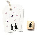 【在庫限り】cats on appletrees スタンプ☆ミーアキャット 右向き 小 動物 アニマル(Paco the Meerka)☆木製 プレゼント クラフト 雑貨 保育園 幼稚園 先生【メール便発送可】