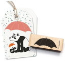 【在庫限り】cats on appletrees スタンプ☆アンブレラ かさ 傘 大(Umbrella 5)☆木製 プレゼント クラフト 雑貨 保育園 幼稚園 先生【メール便発送可】