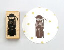 Perlenfischer スタンプ☆羊飼い クリスマス (HIRTE)☆木製 プレゼント クラフト 雑貨 保育園 幼稚園 先生【メール便発送可】