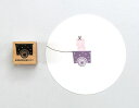 Perlenfischer スタンプ☆自転車トレーラー リヤカー (FAHRRADANH?NGER)☆木製 プレゼント クラフト 雑貨 保育園 幼稚園 先生【メール便発送可】