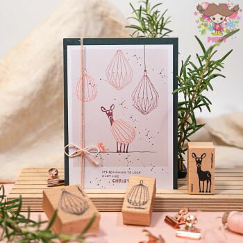 cats on appletrees スタンプ☆Plisseekugel 1 Outline☆プリーツボール アウトライン オーナメント クリスマス木製 プレゼント クラフト 雑貨 保育園 幼稚園 先生【メール便発送可】