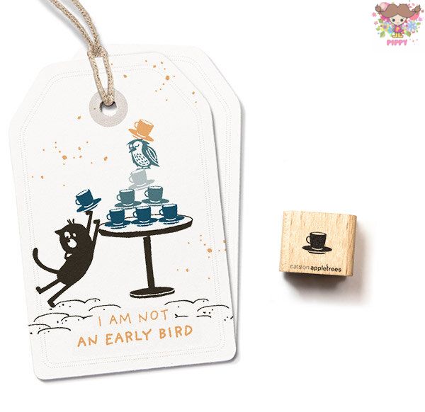 Rakuten - cats on appletrees ミニスタンプ☆Cup 5 – Espresso Cup☆カップ コップ エスプレッソ木製 プレゼント クラフト 雑貨 保育園 幼稚園 先生【メール便発送可】