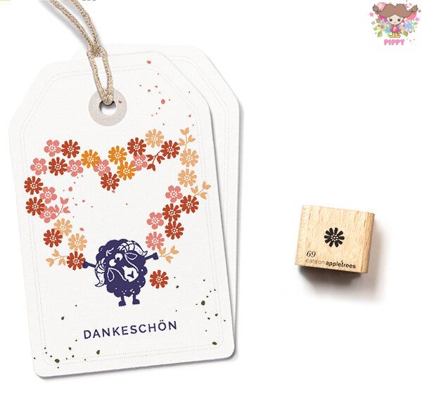 Rakuten - cats on appletrees ミニスタンプ☆Blossom 69☆コスモス デイジー 小花 花柄木製 プレゼント クラフト 雑貨 保育園 幼稚園 先生【メール便発送可】