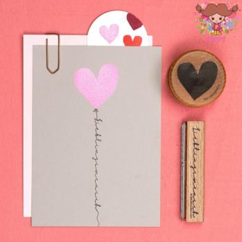 Perlenfischer スタンプ☆Sweetheart XL☆ハート スイートハート XL木製 プレゼント ...