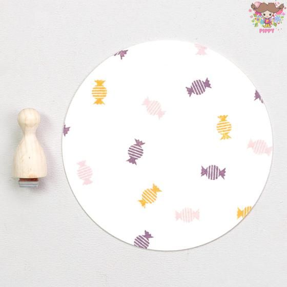 Rakuten - Perlenfischer 可愛いコーン型スタンプ（S）☆Bonbon 2 mini☆キャンディ 飴木製 プレゼント クラフト 雑貨 保育園 幼稚園 先生【メール便発送可】