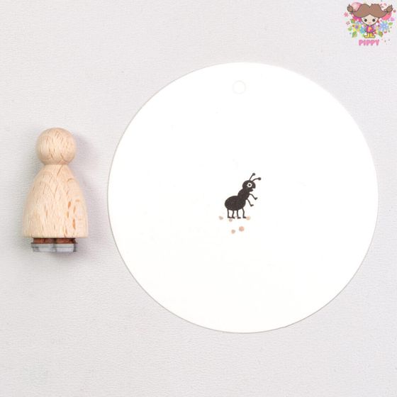 Rakuten - Perlenfischer 可愛いコーン型スタンプ（M）☆Ant 2☆あり アリ 右向き 虫木製 プレゼント クラフト 雑貨 保育園 幼稚園 先生【メール便発送可】