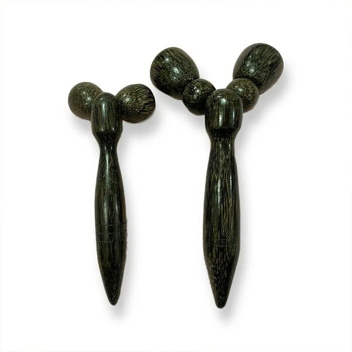 nimspa ニムコロ ハンドマッサージ機 顔 全身 むくみ 表情筋 マッサージローラー 美顔ローラー 小顔 美容 使いやすいY字型タイプ 健康 木製 スキンケア ボディケア かわいい 美容グッズ 健康グッズ 男女兼用 メンズ レディース 誕生日 プレゼント コロコロ 【代金引換NG】