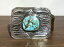 Mark Chee ( Navajo )Sterling silver Belt set Turquoise Buckle