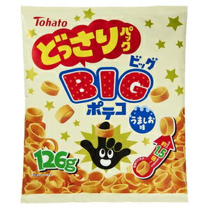 東ハト どっさりパック ビッグポテコ うましお味 126g×10入