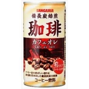 楽天菓子の新商品はポイポイマーケットサンガリア 備長炭焙煎珈琲 カフェオレ 185g×30入