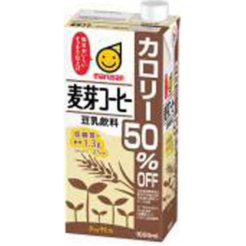 マルサンアイ 豆乳 麦芽コーヒー カロリー50%...の商品画像