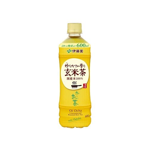 楽天菓子の新商品はポイポイマーケット伊藤園 おーいお茶 玄米茶 P600ml×24入