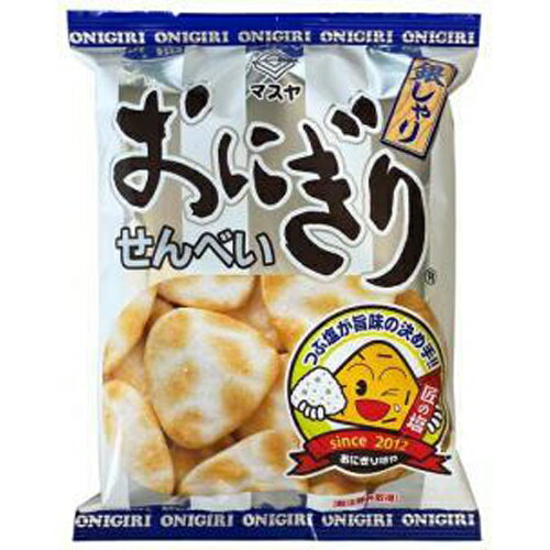 楽天菓子の新商品はポイポイマーケットマスヤ おにぎりせんべい 銀しゃり 95g×12入