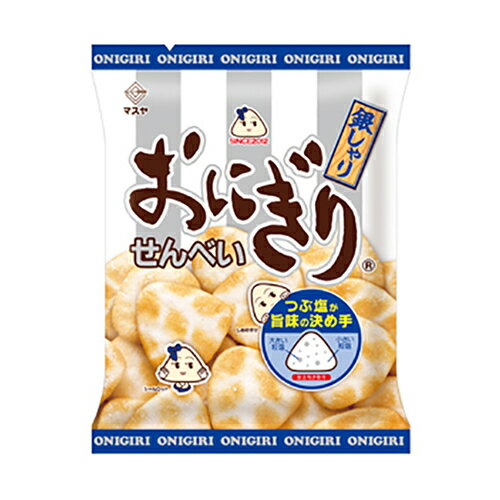 楽天菓子の新商品はポイポイマーケットマスヤ おにぎりせんべい 銀しゃり 80g×12入