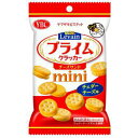 小麦風味のルヴァンプライムスナックと芳醇なチーズの味わいどこでも気軽にスナック感覚で食べられるミニシリーズ。サクサク食感と特有の香ばしい風味が特徴の「ルヴァンプライムスナック」でチェダーチーズクリームをサンド。おつまみにも最適です。 ご注意（必ずお読みください） この商品は発送用梱包をせずに、個装箱のまま発送されますので、パッケージの外側に発送ラベルが貼り付けられます。 本商品はご注文後、3から7営業日後の発送予定となっております。配達指定をご希望のお客様は余裕をもってご注文下さいませ。小麦風味のルヴァンプライムスナックと芳醇なチーズの味わいどこでも気軽にスナック感覚で食べられるミニシリーズ。サクサク食感と特有の香ばしい風味が特徴の「ルヴァンプライムスナック」でチェダーチーズクリームをサンド。おつまみにも最適です。