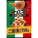 チリソースでアクセントを加えたピザ味の王道。濃厚なチーズとトマトの旨みに、香り豊かなバジルをきかせ、チリソースでアクセントを加えたピザ味の王道。濃厚でやみつきになる味わい。 ご注意（必ずお読みください） この商品は発送用梱包をせずに、個装箱のまま発送されますので、パッケージの外側に発送ラベルが貼り付けられます。 本商品はご注文後、3から7営業日後の発送予定となっております。配達指定をご希望のお客様は余裕をもってご注文下さいませ。チリソースでアクセントを加えたピザ味の王道。濃厚なチーズとトマトの旨みに、香り豊かなバジルをきかせ、チリソースでアクセントを加えたピザ味の王道。濃厚でやみつきになる味わい。