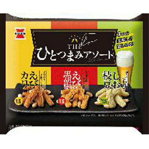 「えび黒胡椒」「えびカリ」「しお枝豆」の3種類を詰合せた商品です。 ご注意（必ずお読みください） この商品は発送用梱包をせずに、個装箱のまま発送されますので、パッケージの外側に発送ラベルが貼り付けられます。 本商品はご注文後、3から7営業日後の発送予定となっております。配達指定をご希望のお客様は余裕をもってご注文下さいませ。「えび黒胡椒」「えびカリ」「しお枝豆」の3種類を詰合せた商品です。