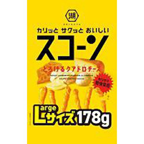 湖池屋 スコーン とろけるクアトロチーズ Lサイズ 178g×12入