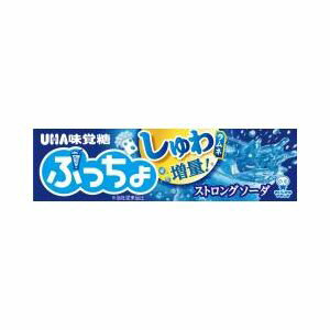 楽天菓子の新商品はポイポイマーケットUHA味覚糖 ぷっちょ ストロングソーダスティック 10粒×10入