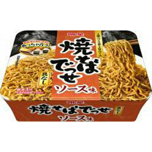 明星食品 焼そばでっせ ソース味 12入 明星食品 焼そばでっせ ソース味 12入