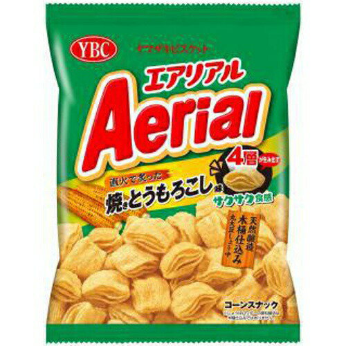 楽天菓子の新商品はポイポイマーケットヤマザキビスケット（YBC） エアリアル 焼きとうもろこし味 65g×12入
