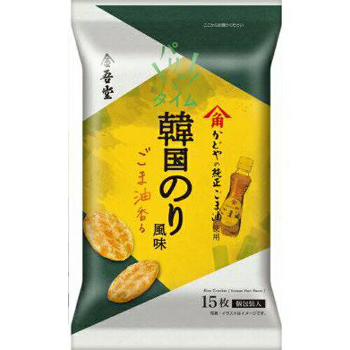 金吾堂 ごま油香る 韓国のり風味 15枚×12袋