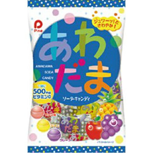 「あわだま」の3つの味わいがお得用サイズになりました。「あわだま」の3つの味わいがお得用サイズになりました。 【原材料】 砂糖（国内製造）、水飴、果汁（グレープ、パイナップル、アップル）、食用油脂、乳等を主要原料とする食品／酸味料、重層、ビタミンC、香料、着香料（アントシアニン、モナスカス、紅花黄、クチナシ）、増粘剤（グァーガム） 【賞味期間】 メーカー製造日より390日 実際にお届けする商品の賞味期間は短くなりますのでご了承下さい。 【保存方法】 直射日光および高温多湿の場所を避けて保存 ご注意（必ずお読みください） この商品は発送用梱包をせずに、個装箱のまま発送されますので、パッケージの外側に発送ラベルが貼り付けられます。 本商品はご注文後、3から7営業日後の発送予定となっております。配達指定をご希望のお客様は余裕をもってご注文下さいませ。「あわだま」の3つの味わいがお得用サイズになりました。「あわだま」の3つの味わいがお得用サイズになりました。