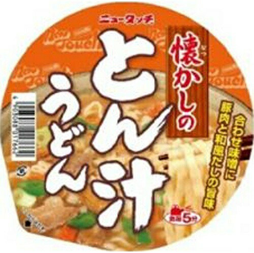 楽天菓子の新商品はポイポイマーケットヤマダイ ニュータッチ 懐かしのとん汁うどん 12個
