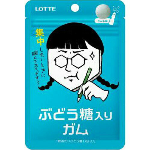 ロッテ ぶどう糖入りガム 18g×10個