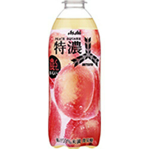 楽天菓子の新商品はポイポイマーケットアサヒ飲料 三ツ矢 特濃ピーチスカッシュ P500ml×24本