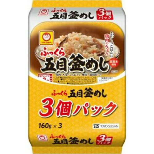 東洋水産 マルちゃん ふっくら五目釜めし 3個パック×8個 東洋水産 マルちゃん ふっくら五目釜めし 3個パック×8個