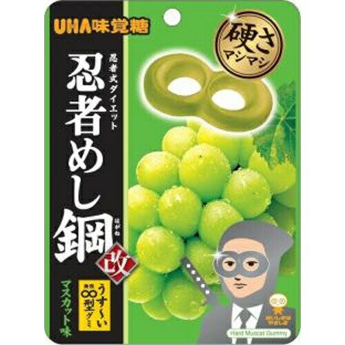 UHA味覚糖 忍者めし鋼 マスカット味 45g×10袋