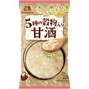 森永製菓 5種の穀物入り甘酒 1個×6袋